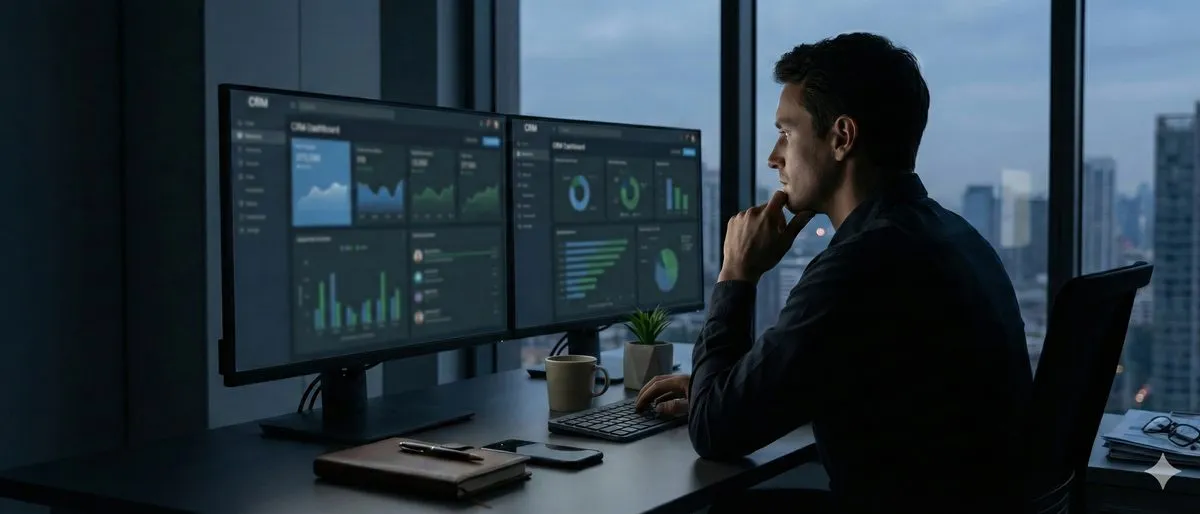HubSpot vs Salesforce comparison illustration