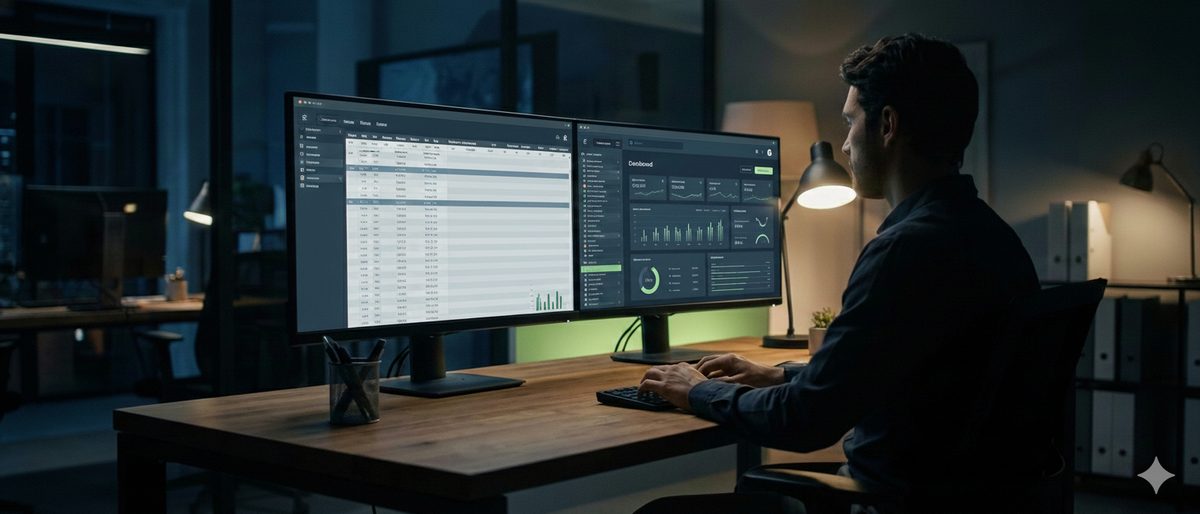 CRM data cleanup illustration