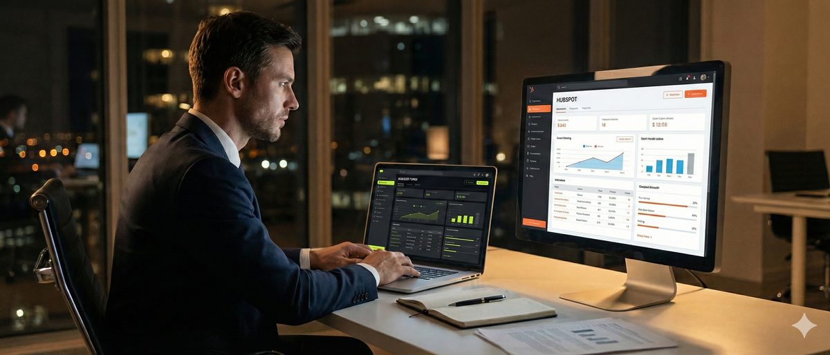 CRM selection decision guide illustration