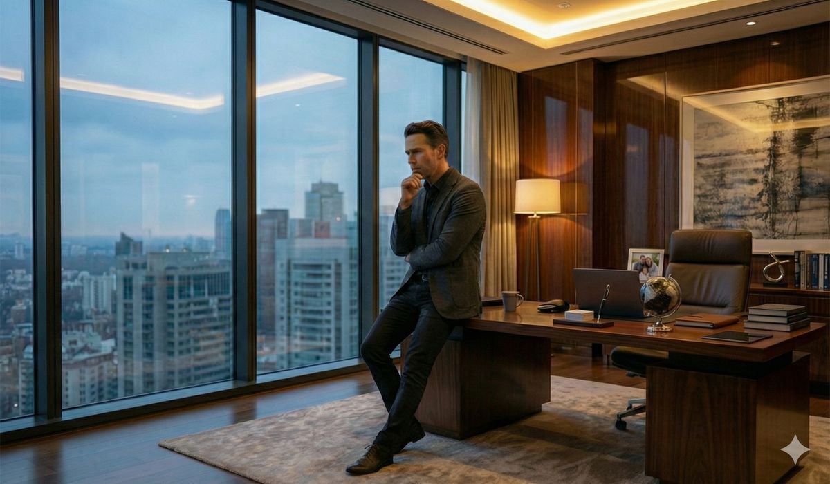 Business professional thoughtfully contemplating CRM switching decision Business professional thoughtfully contemplating CRM switching decision